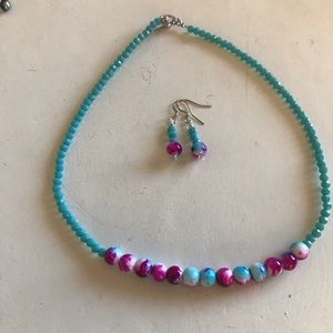 Aquamarina necklace